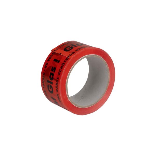 klebeband-pp-vorsicht-glas-low-noise-acrylat-kleber-gesamtstaerke-50-u-folienstaerke-28-u-50-mm-x-66-m-rot-mit-schwarzem-aufdruck